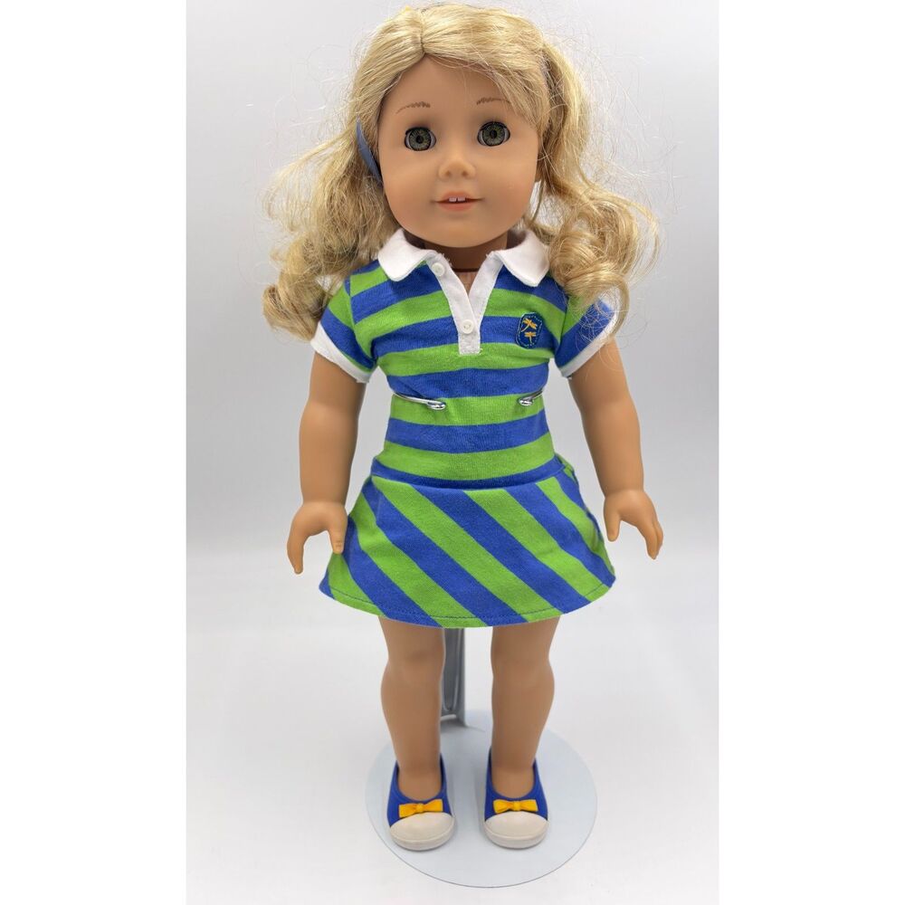 American Girl Doll Lanie Holland Girl of the Year 2010 Meet Outfit Retired 18"